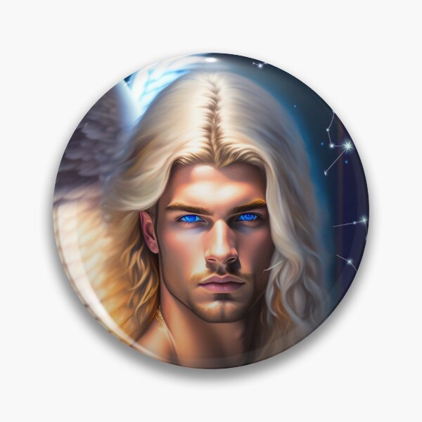 Item preview, Arcangel Gabriel Canvas Art Print Wall Posters, Frames and T-Shirts designed and sold by MERKSAM.