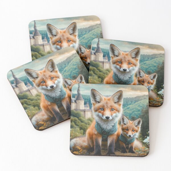 Item preview, Fox - Baby Animal Portrait, Cute Spirit Animals designed and sold by 123animals.