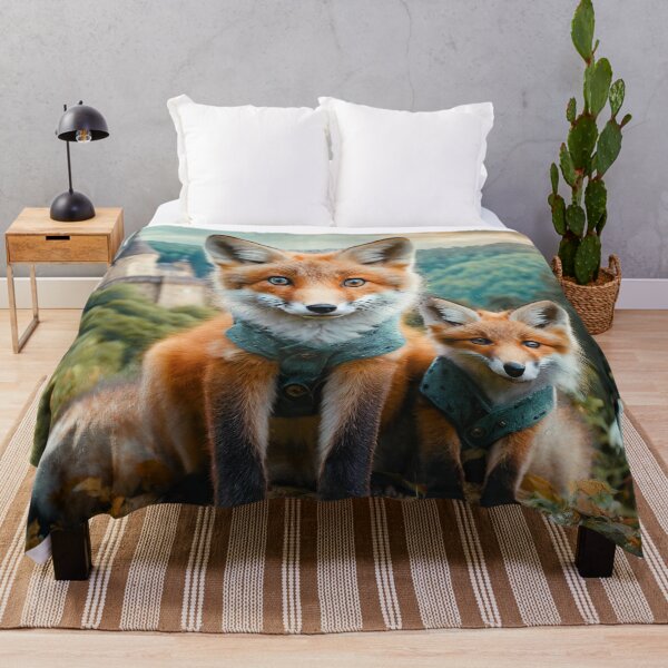 Item preview, Fox - Baby Animal Portrait, Cute Spirit Animals designed and sold by 123animals.