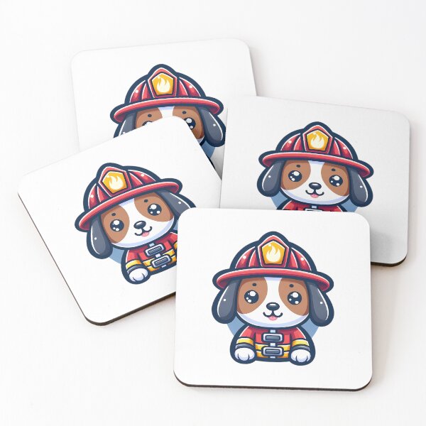 Item preview, Firefighter Fido designed and sold by TinyTailsGalery.