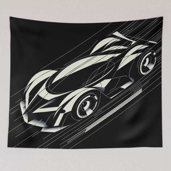 Item preview, Abstract Fantasy Sportscar designed and sold by Gaborai.