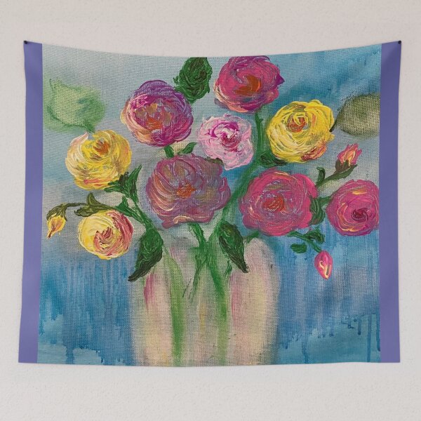 Item preview, Jans beautiful spring flowers vase designed and sold by Allison Robinson.