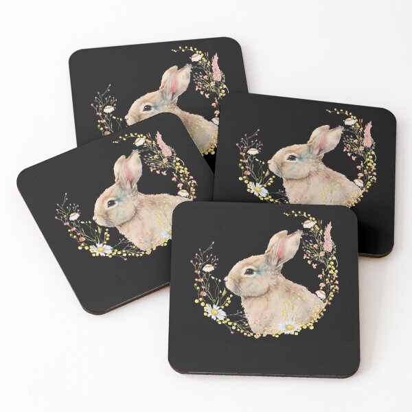 Item preview, Bunny Spring Flowers Easter Bunny Easter designed and sold by MooonTees.