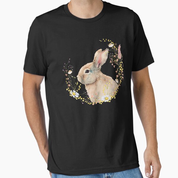 Item preview, Bunny Spring Flowers Easter Bunny Easter designed and sold by MooonTees.