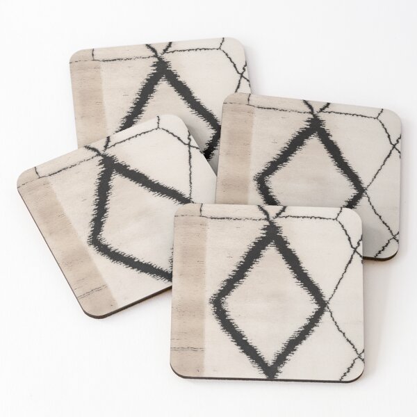 Item preview, Moroccan Berber Rug Design No.17 - Ivory White designed and sold by Zoltan Ratko.