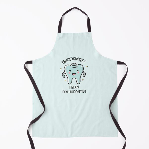 Item preview, Brace Yourself I'm an Orthodontist Funny Quote designed and sold by Verycutethings.