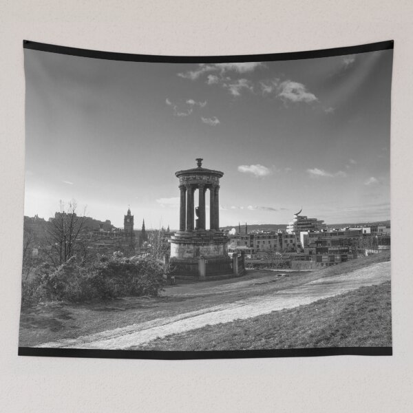 Item preview, Edinburgh Cityscape BW designed and sold by Alisonchambers2.