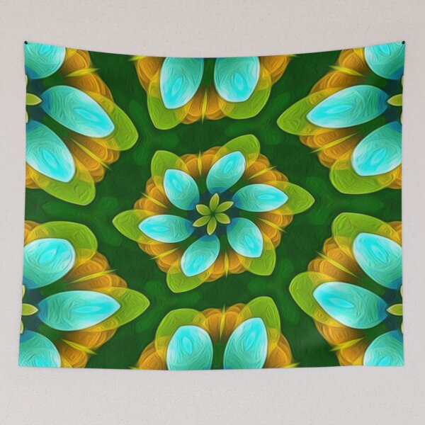 Item preview, Bubble Flowers Pattern designed and sold by Patternflower.