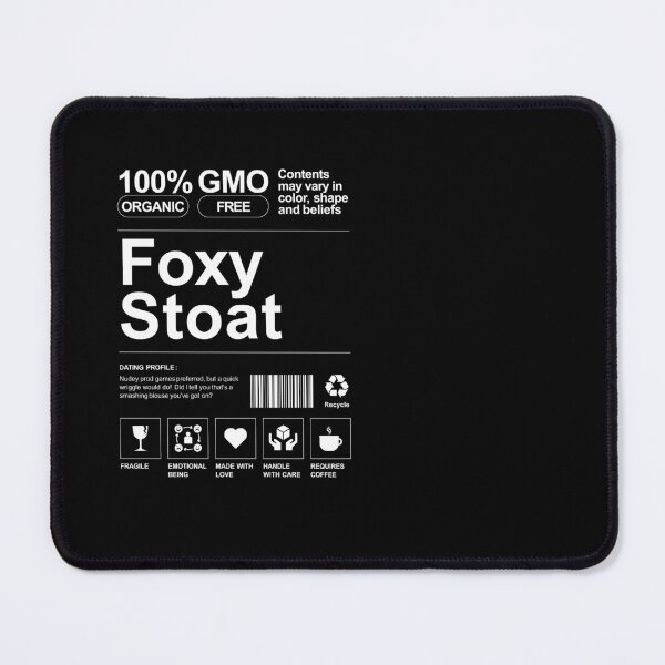 Item preview, Foxy Stoat - Bottom Quote - Rik Mayall - Adrian Edmondson - Smells designed and sold by SorryFrog.