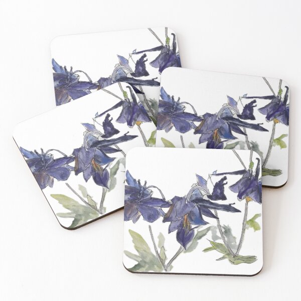 Item preview, More Aquilegia  designed and sold by Robert Petcher Art.