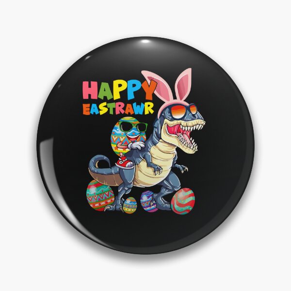 Item preview, Happy Eastrawr T Rex Dinosaur Easter Bunny Egg Costume Kids designed and sold by Pitchou07.