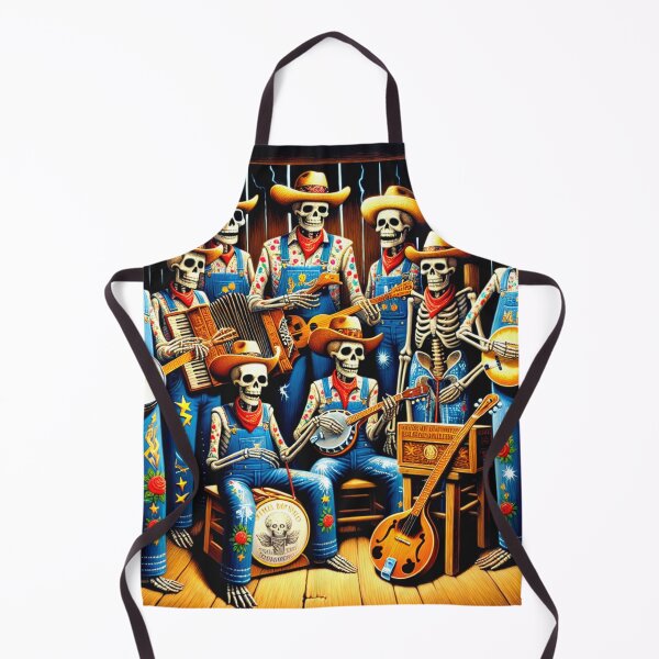 Item preview, Old Country Dead Skeletons Jamming In a Barn designed and sold by HippieFarms11.