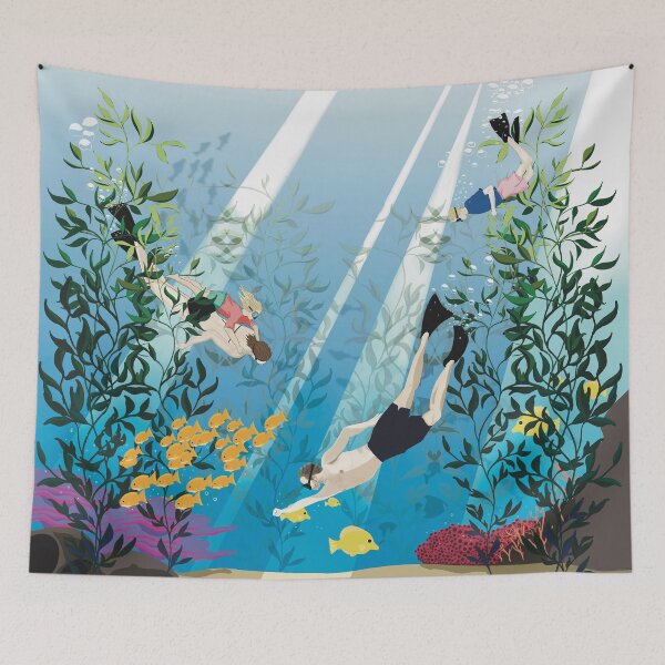 Item preview, Family under water designed and sold by Esibeh.