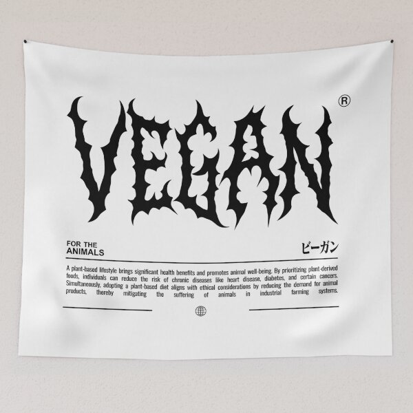 Item preview, Vegan for the animals designed and sold by PauEnserius.