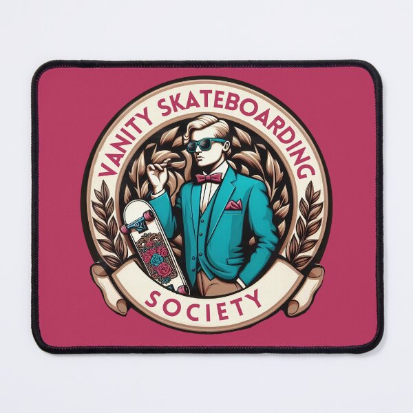 Item preview, Vanity Skateboarding Society designed and sold by Fanaticos.
