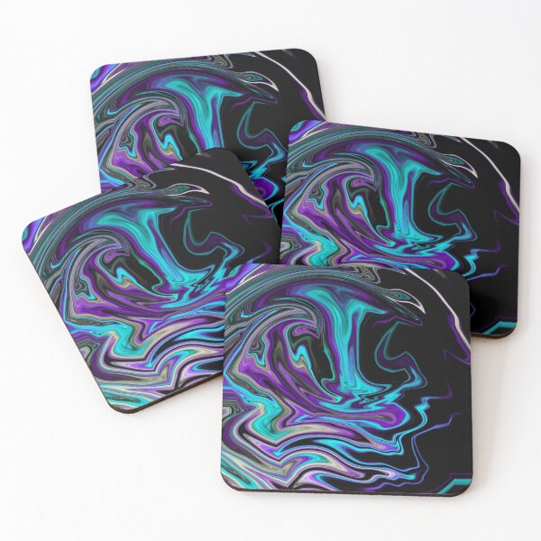 Item preview, Waves fluid painting  designed and sold by BellasArt777.