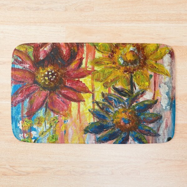 Item preview, Debbies abstract summer garden designed and sold by Allison Robinson.