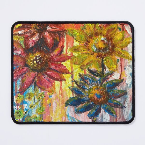 Item preview, Debbies abstract summer garden designed and sold by Allison Robinson.