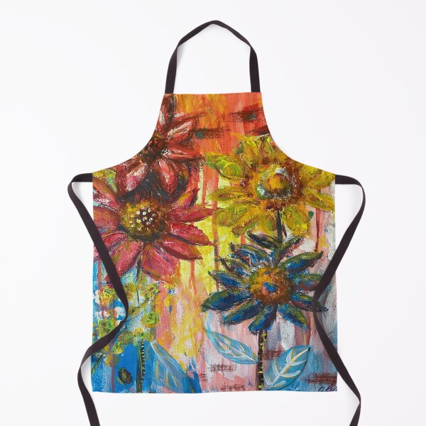 Item preview, Debbies abstract summer garden designed and sold by Allison Robinson.