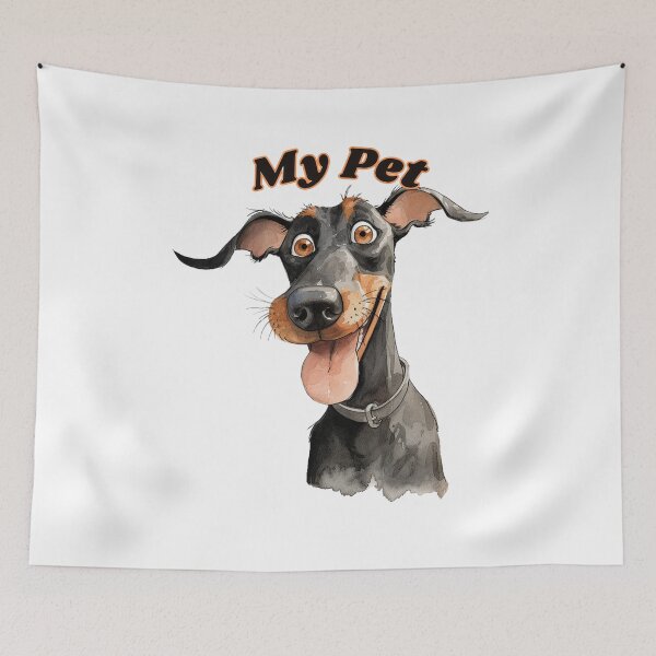 Item preview, My Pet -  Doberman designed and sold by LittleWorldShop.