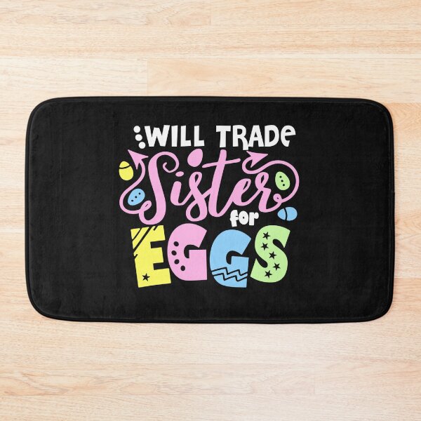 Item preview, Kids Will Trade Sister Easter Eggs Funny Family Boys Girls Kids  designed and sold by Pitchou07.