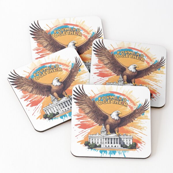 Item preview, a confident eagle soaring triumphantly above the Capitol Building designed and sold by 4uoffers.