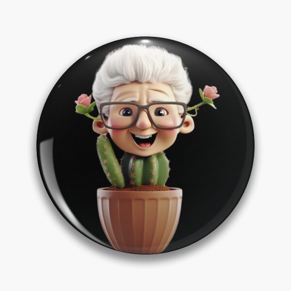Item preview,  Grandmother  cartoon  animation designed and sold by VibeStyleShop.