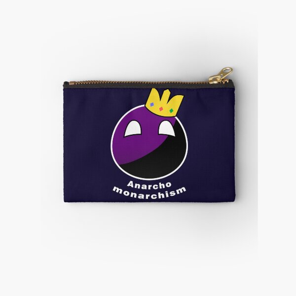 Item preview, Anarcho Monarchism Polcompball designed and sold by NaNaSpaceStore.