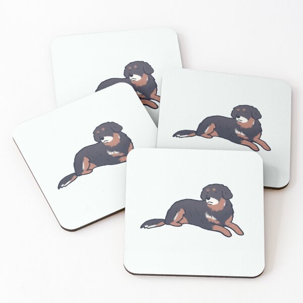Item preview, mongolian bankhar dog sitting  designed and sold by Mayarart.