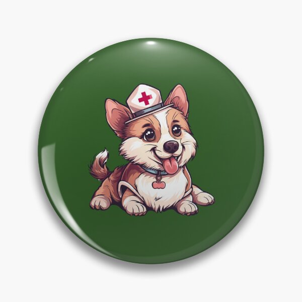 Artikelvorschau, Wishbone Dog in Doctor Hat: Entzückender Aufkleber für Hundeliebhaber! entworfen und verkauft von zax454.