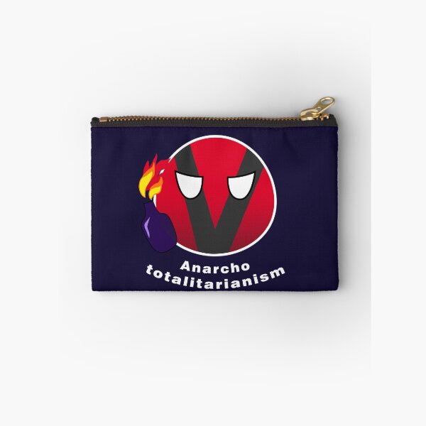 Item preview, Anarcho Totalitarianism Polcompball designed and sold by NaNaSpaceStore.