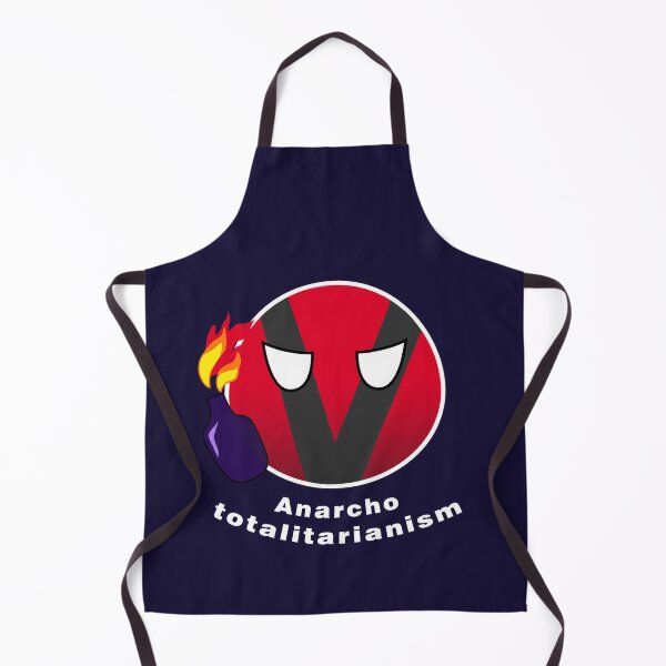 Item preview, Anarcho Totalitarianism Polcompball designed and sold by NaNaSpaceStore.
