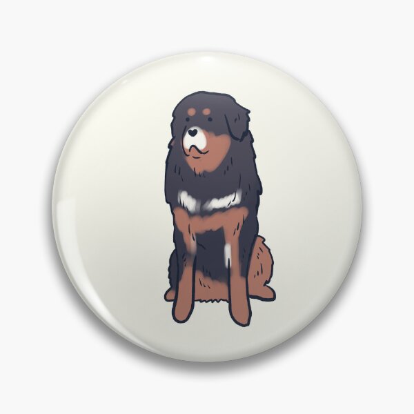 Item preview, Cute mongolian bankhar dog sitting  designed and sold by Mayarart.