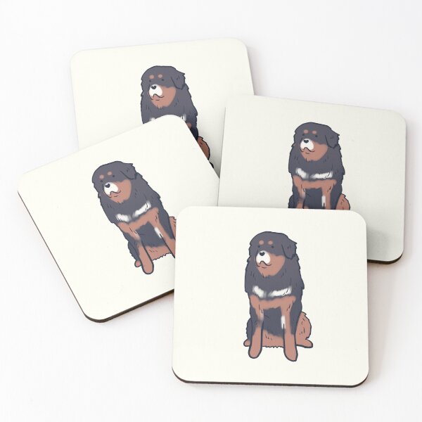 Item preview, Cute mongolian bankhar dog sitting  designed and sold by Mayarart.
