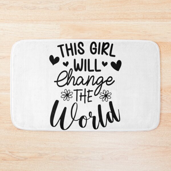 Item preview, This Girl Will Change The World, gift idea , funny gift  designed and sold by masteryStore.