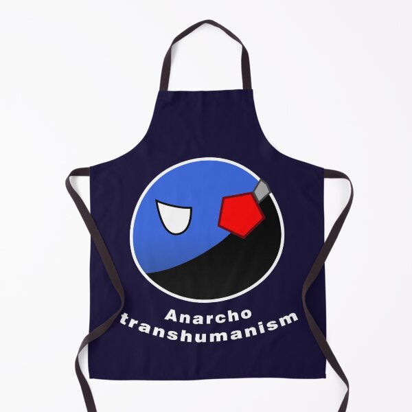 Item preview, Anarcho Transhumanism Polcompball designed and sold by NaNaSpaceStore.