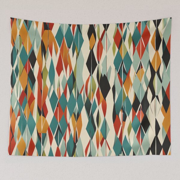 Item preview, Wrinkled Harlequin  designed and sold by Joanne Walsh.