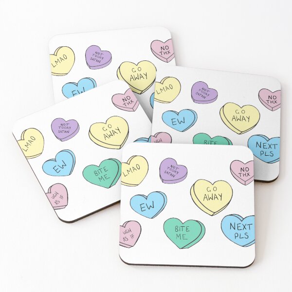Item preview, Anti candy hearts designed and sold by seabreeez.