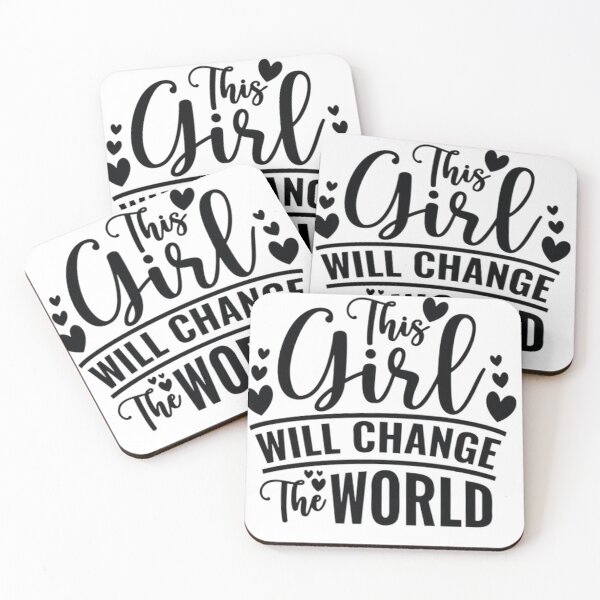 Item preview,  This Girl Will Change The World, gift idea , funny gift  designed and sold by masteryStore.