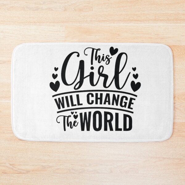 Item preview,  This Girl Will Change The World, gift idea , funny gift  designed and sold by masteryStore.