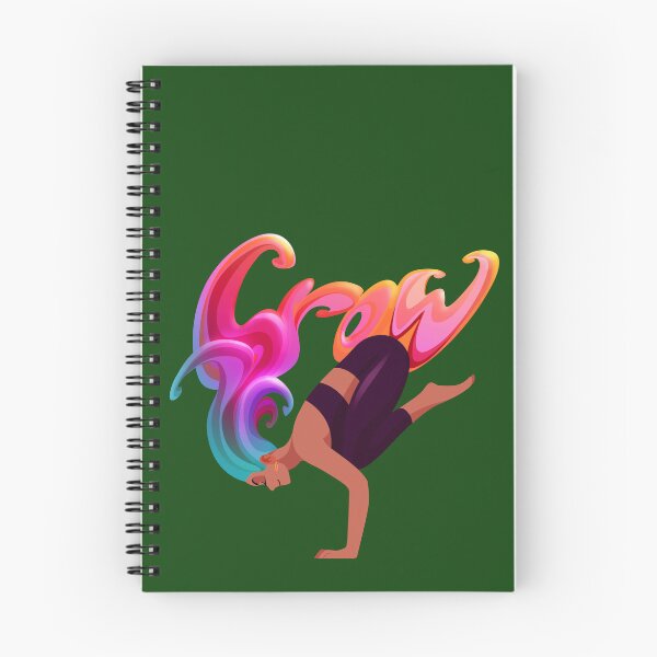 Item preview, Postura del cuervo de yoga designed and sold by Kasa Content.