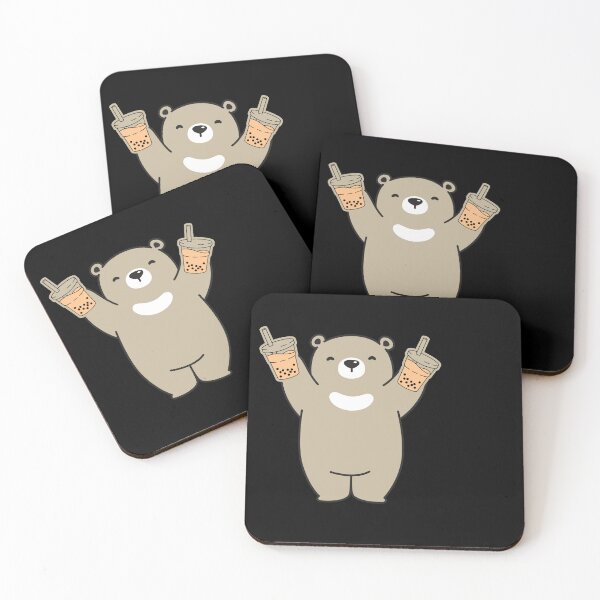 Item preview, Polar bear loves boba designed and sold by Artistusha.