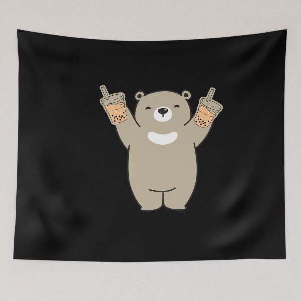 Item preview, Polar bear loves boba designed and sold by Artistusha.