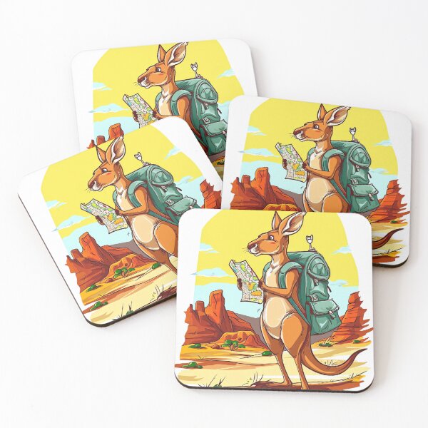 Item preview, Kangaroo Adventure designed and sold by cute-animals99.