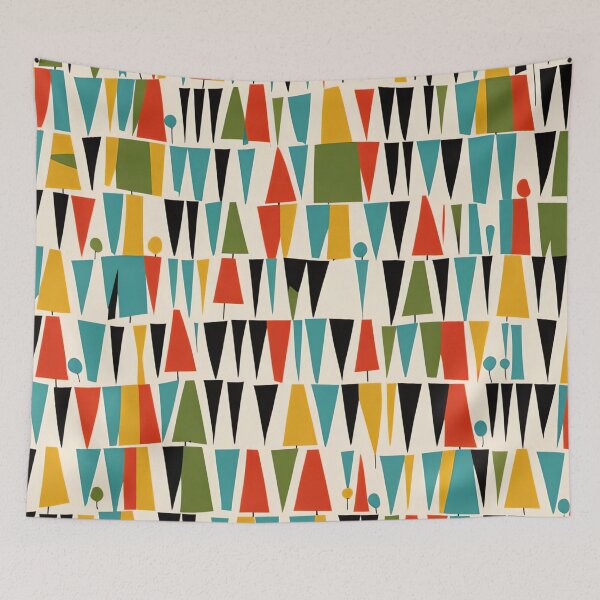 Item preview, Terrific retro triangles designed and sold by Joanne Walsh.