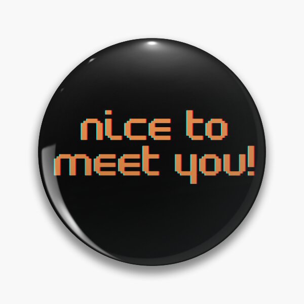 Item preview, nice to meet you  designed and sold by typographi.