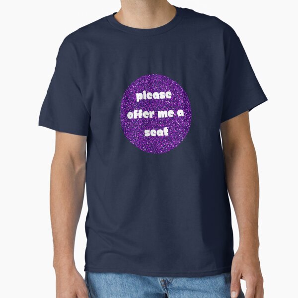 Item preview, Please offer me a seat (glitter) designed and sold by RandomlyRainbow.
