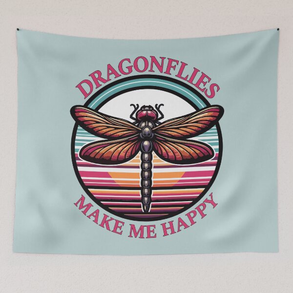 Item preview, Dragonflies make me happy  designed and sold by SidTastic .