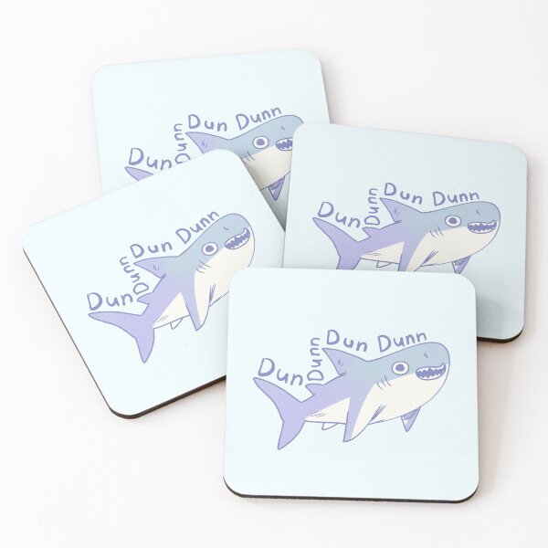 Item preview, Funny Happy shark illustration  designed and sold by Mayarart.