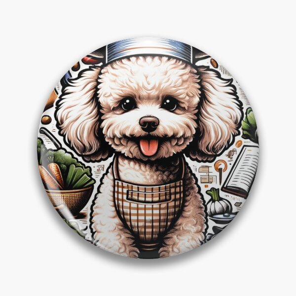Item preview, Toy Poodle Dog Chef Explosion designed and sold by toypoodlemom.
